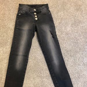 Justice size eight black jeans